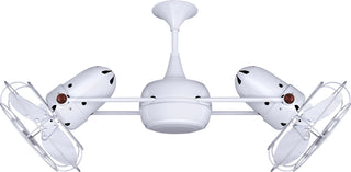 Matthews Fan Company - DD-WH-MTL - Ceiling Fan - Duplo-Dinamico - Gloss White