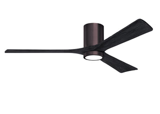 Matthews Fan Company - IR3HLK-BB-BK-60 - 60" Ceiling Fan - Irene-3HLK - Brushed Bronze