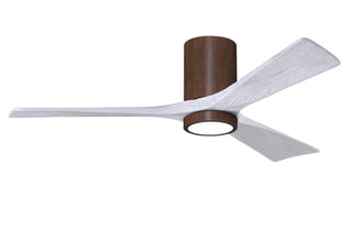 Matthews Fan Company - IR3HLK-WN-MWH-52 - 52" Ceiling Fan - Irene-3HLK - Walnut Tone