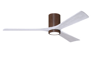 Matthews Fan Company - IR3HLK-WN-MWH-60 - 60" Ceiling Fan - Irene-3HLK - Walnut Tone