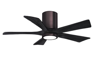 Matthews Fan Company - IR5HLK-BB-BK-42 - 42" Ceiling Fan - Irene-5HLK - Brushed Bronze