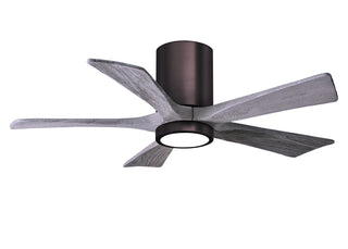 Matthews Fan Company - IR5HLK-BB-BW-42 - 42" Ceiling Fan - Irene-5HLK - Brushed Bronze