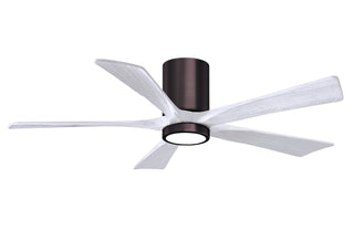 Matthews Fan Company - IR5HLK-BB-MWH-52 - 52" Ceiling Fan - Irene-5HLK - Brushed Bronze