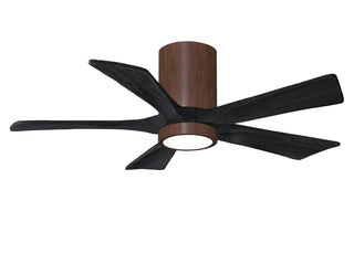 Matthews Fan Company - IR5HLK-WN-BK-42 - 42" Ceiling Fan - Irene-5HLK - Walnut Tone