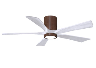 Matthews Fan Company - IR5HLK-WN-MWH-52 - 52" Ceiling Fan - Irene-5HLK - Walnut Tone