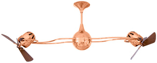 Matthews Fan Company - IV-CP-WD - Ceiling Fan - Italo Ventania - Polished Copper