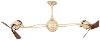 Matthews Fan Company - IV-PB-WD - Ceiling Fan - Italo Ventania - Polished Brass