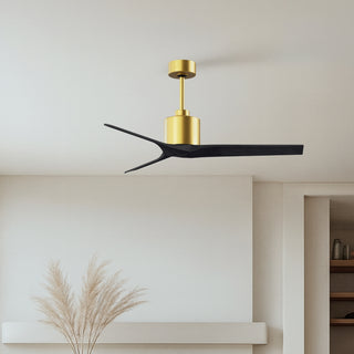 Mollywood 52" Ceiling Fan in Brushed Brass