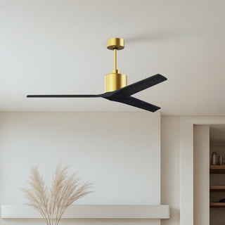 Mollywood 60" Ceiling Fan in Brushed Brass