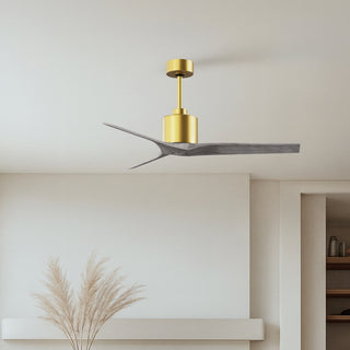 Mollywood 52" Ceiling Fan in Brushed Brass