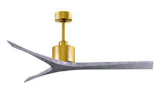 Matthews Fan Company - MW-BRBR-BW-60 - 60" Ceiling Fan - Mollywood - Brushed Brass