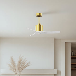 Mollywood 42" Ceiling Fan in Brushed Brass