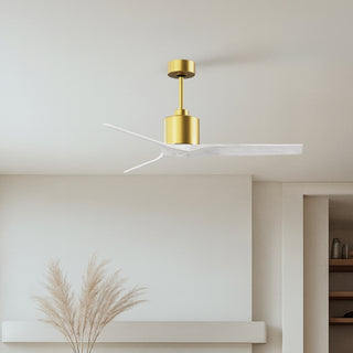 Mollywood 52" Ceiling Fan in Brushed Brass
