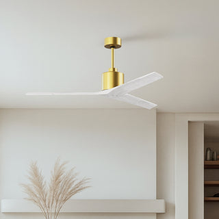 Mollywood 60" Ceiling Fan in Brushed Brass