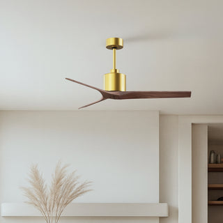 Mollywood 52" Ceiling Fan in Brushed Brass