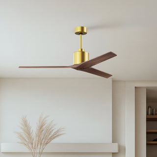 Mollywood 60" Ceiling Fan in Brushed Brass