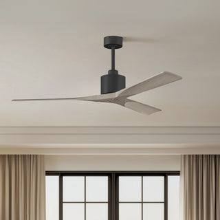 Nan 60" Ceiling Fan in Matte Black