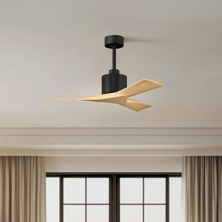 Nan 42" Ceiling Fan in Matte Black