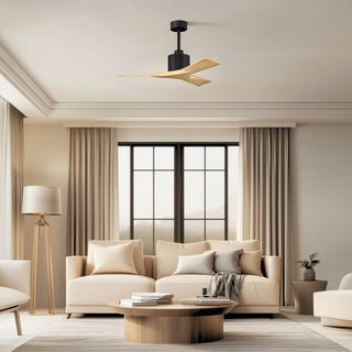 Nan 42" Ceiling Fan in Matte Black