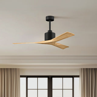 Nan 52" Ceiling Fan in Matte Black