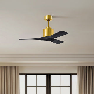 Nan 42" Ceiling Fan in Brushed Brass