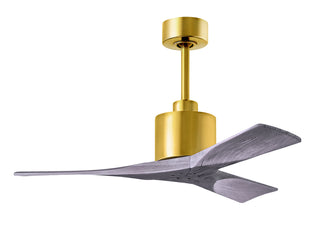 Matthews Fan Company - NK-BRBR-BW-42 - 42" Ceiling Fan - Nan - Brushed Brass