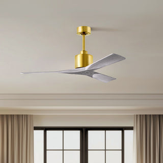 Nan 52" Ceiling Fan in Brushed Brass