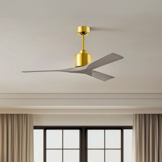 Nan 52" Ceiling Fan in Brushed Brass