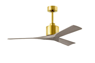 Matthews Fan Company - NK-BRBR-GA-52 - 52" Ceiling Fan - Nan - Brushed Brass