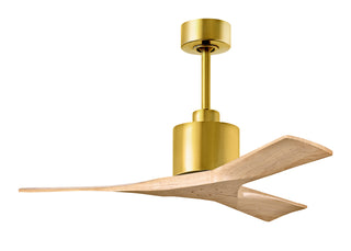 Matthews Fan Company - NK-BRBR-LM-42 - 42" Ceiling Fan - Nan - Brushed Brass
