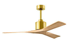 Matthews Fan Company - NK-BRBR-LM-52 - 52" Ceiling Fan - Nan - Brushed Brass