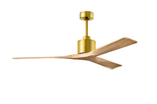 Matthews Fan Company - NK-BRBR-LM-60 - 60" Ceiling Fan - Nan - Brushed Brass