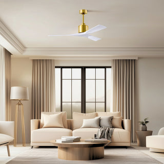 Nan 52" Ceiling Fan in Brushed Brass