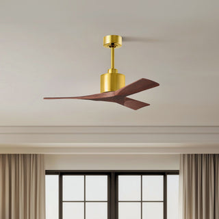 Nan 42" Ceiling Fan in Brushed Brass