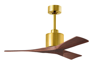 Matthews Fan Company - NK-BRBR-WA-42 - 42" Ceiling Fan - Nan - Brushed Brass