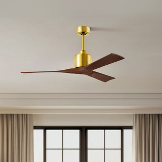 Nan 60" Ceiling Fan in Brushed Brass
