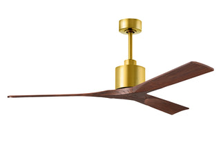Matthews Fan Company - NK-BRBR-WA-60 - 60" Ceiling Fan - Nan - Brushed Brass