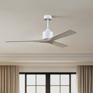 Nan 60" Ceiling Fan in Matte White