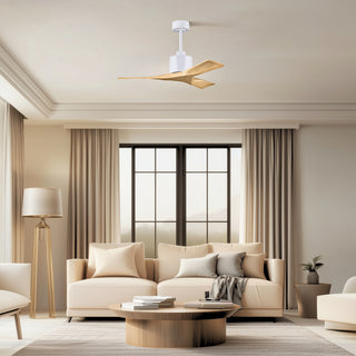 Nan 42" Ceiling Fan in Matte White