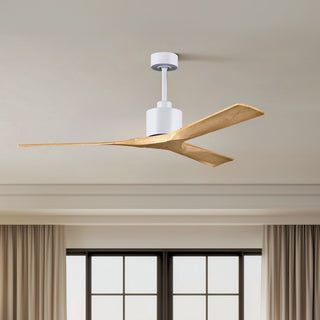 Nan 60" Ceiling Fan in Matte White