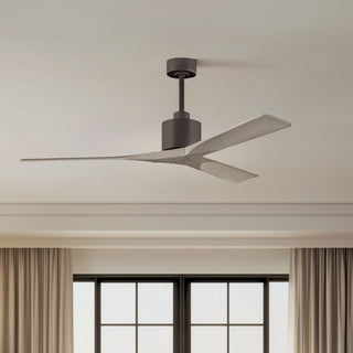 Nan 60" Ceiling Fan in Textured Bronze