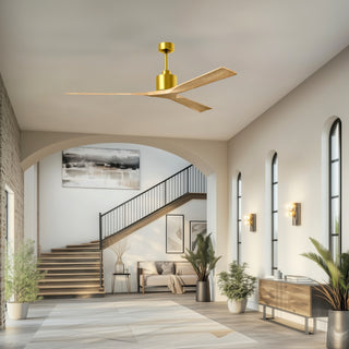 Nan XL 72" Ceiling Fan in Brushed Brass