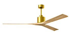 Matthews Fan Company - NKXL-BRBR-LM-72 - 72" Ceiling Fan - Nan XL - Brushed Brass