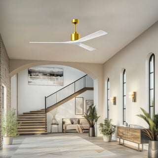 Nan XL 72" Ceiling Fan in Brushed Brass