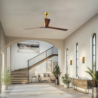 Nan XL 72" Ceiling Fan in Brushed Brass