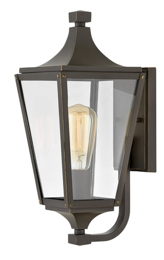 Jaymes Medium Wall Mount Lantern in Oil Rubbed Bronze