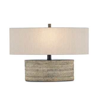 Currey and Company - 6000-0858 - One Light Table Lamp - Innkeeper - Rustic Gray