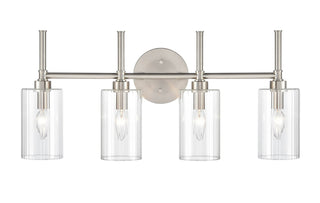 Millennium - 9924-BN - Four Light Vanity - Chastine - Brushed Nickel