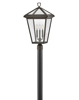 Hinkley - 2563OZ - LED Post Top or Pier Mount Lantern - Alford Place - Oil Rubbed Bronze