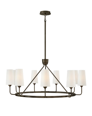 Hinkley - 45009BX - LED Chandelier - Lewis - Black Oxide